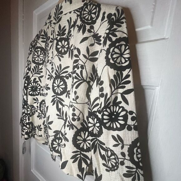 Style & Co. Petite 100% Cotton Button Front Jacket - Picture 7 of 13